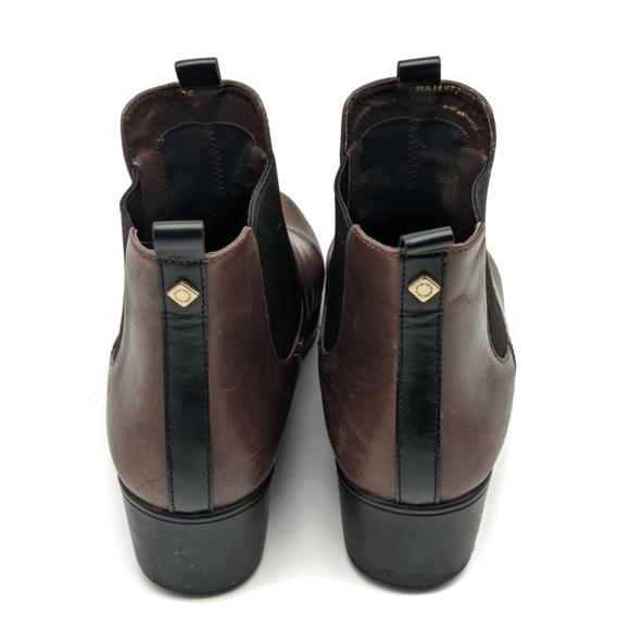 COLE HAAN Signature Grandos Waterproof Wedge Chelsea Boots-7.5 - Picture 3 of 14